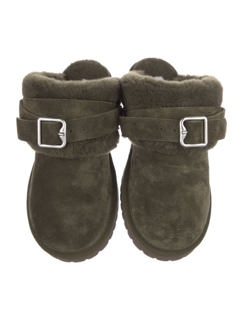 Burberry Suede Mules