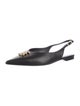 Burberry Leather Slingback Flats