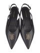 Burberry Leather Slingback Flats