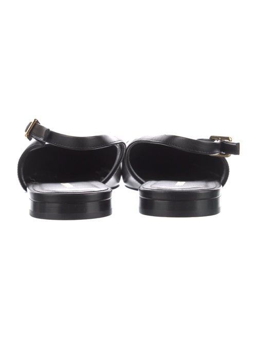 Burberry Leather Slingback Flats