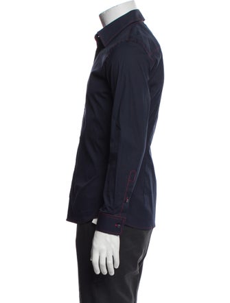 Burberry London House Check Pattern Long Sleeve Dress Shirt