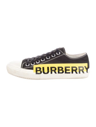 Burberry Canvas Printed Sneakers