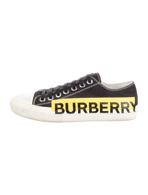 Burberry Canvas Printed Sneakers
