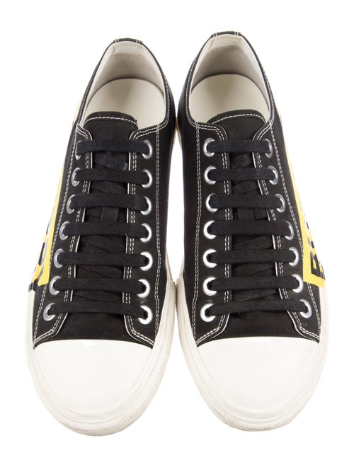 Burberry Canvas Printed Sneakers