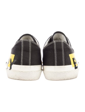 Burberry Canvas Printed Sneakers