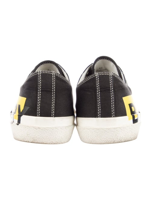 Burberry Canvas Printed Sneakers