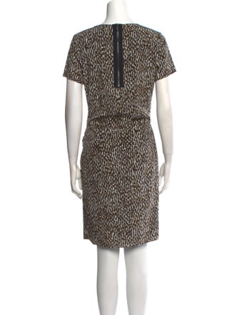 Burberry Silk Knee-Length Dress