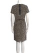 Burberry Silk Knee-Length Dress