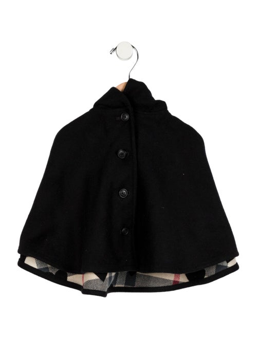 Burberry Toddler Girls' Hooded Poncho