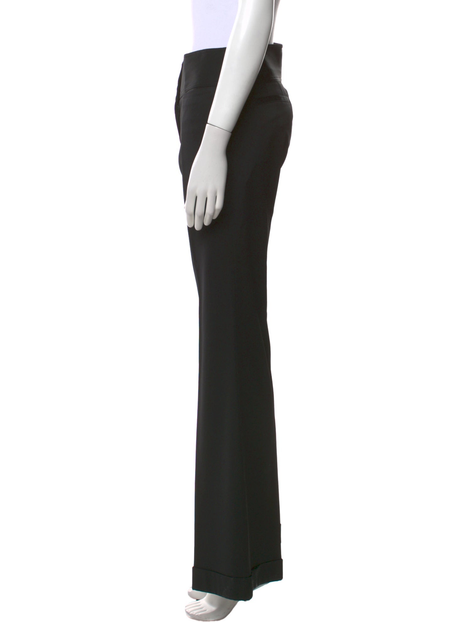 Burberry Prorsum Virgin Wool Wide Leg Pants