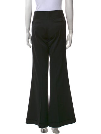 Burberry Prorsum Virgin Wool Wide Leg Pants