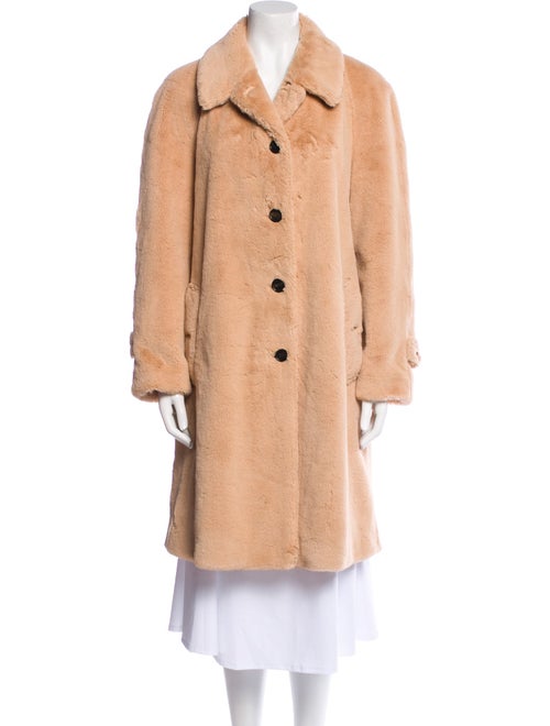 Burberry London Faux Fur Coat