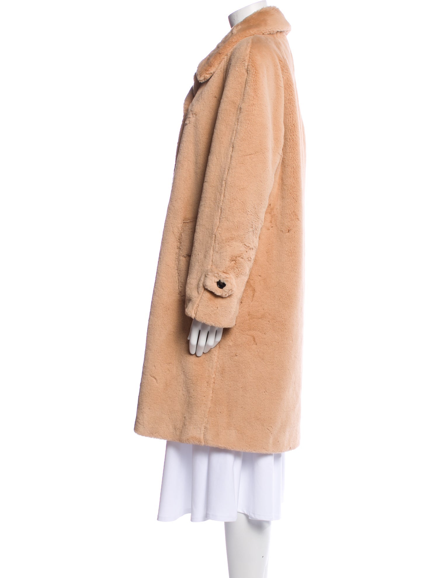 Burberry London Faux Fur Coat