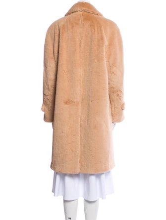 Burberry London Faux Fur Coat