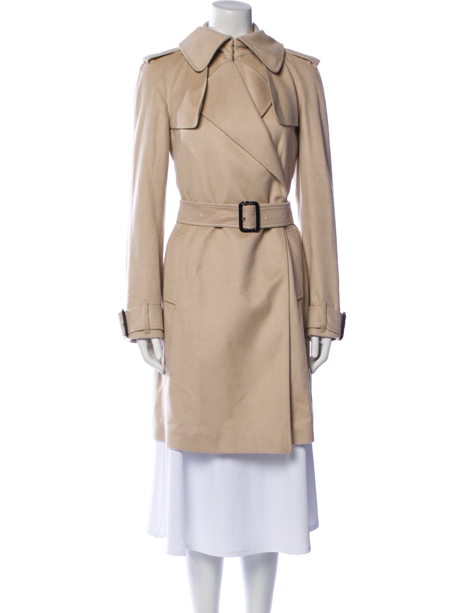 Burberry Cashmere Trench Coat