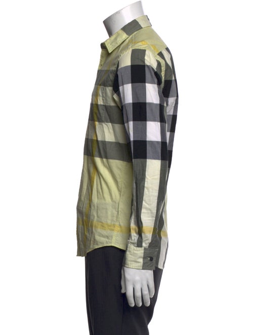 Burberry Super Nova Check Pattern Long Sleeve Shirt