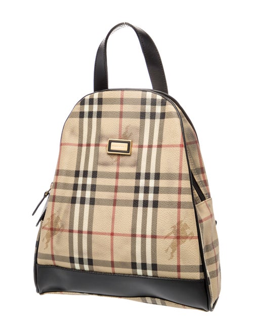 Burberry Haymarket Check Backpack