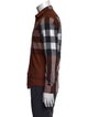 Burberry Exploded Check Pattern Long Sleeve Shirt