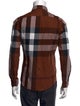 Burberry Exploded Check Pattern Long Sleeve Shirt