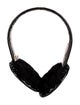 Burberry Burberry Quilted Patent Leather Ear Muffs