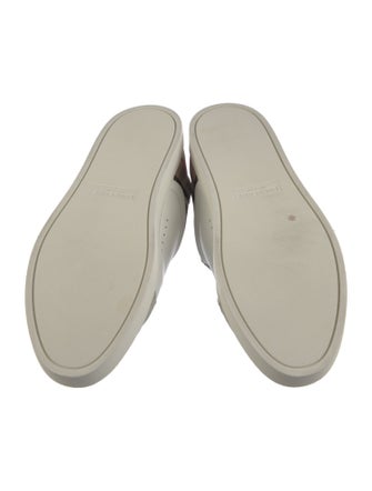 Burberry Leather Printed Sneakers