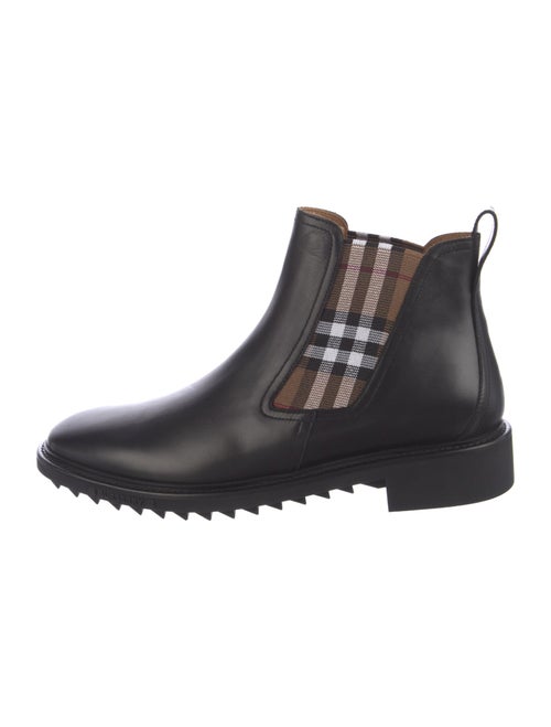 Burberry Leather Chelsea Boots