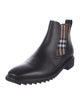 Burberry Leather Chelsea Boots