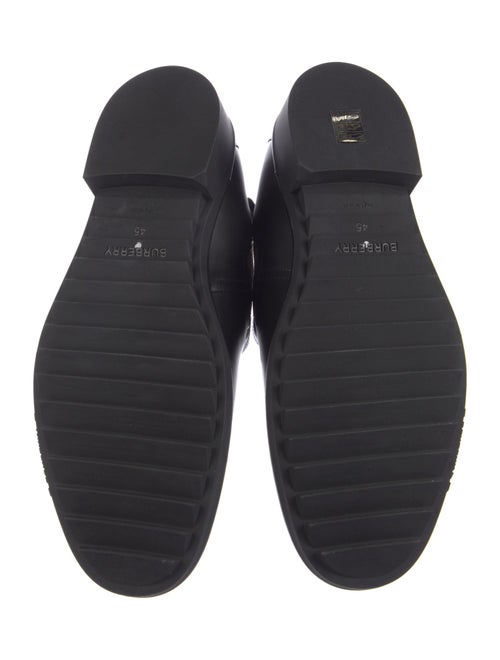 Burberry Leather Chelsea Boots