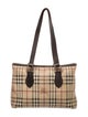 Burberry Haymarket Check Shoulder Bag