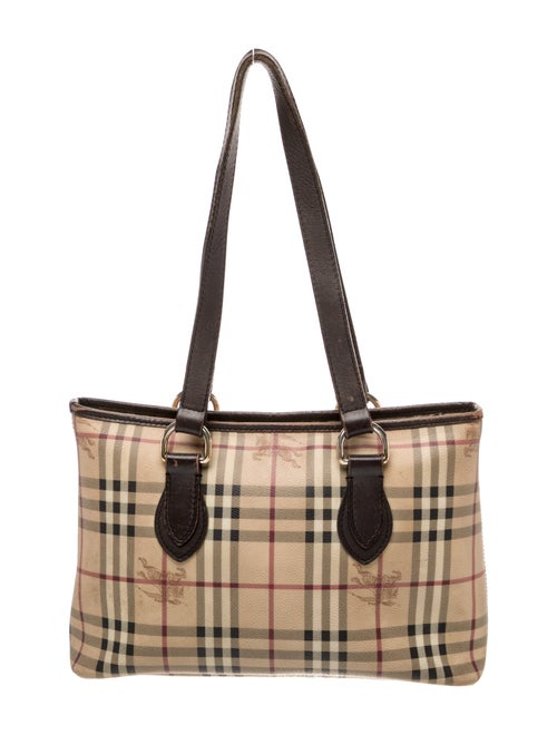 Burberry Haymarket Check Shoulder Bag