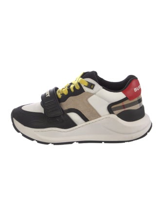 Burberry Colorblock Pattern Sneakers