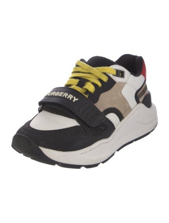 Burberry Colorblock Pattern Sneakers