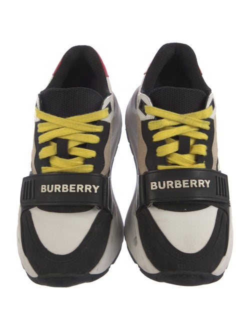 Burberry Colorblock Pattern Sneakers