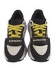 Burberry Colorblock Pattern Sneakers