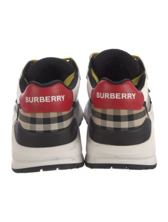 Burberry Colorblock Pattern Sneakers