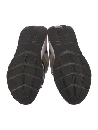 Burberry Colorblock Pattern Sneakers