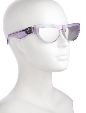 Burberry Cat-Eye Mirrored Sunglasses