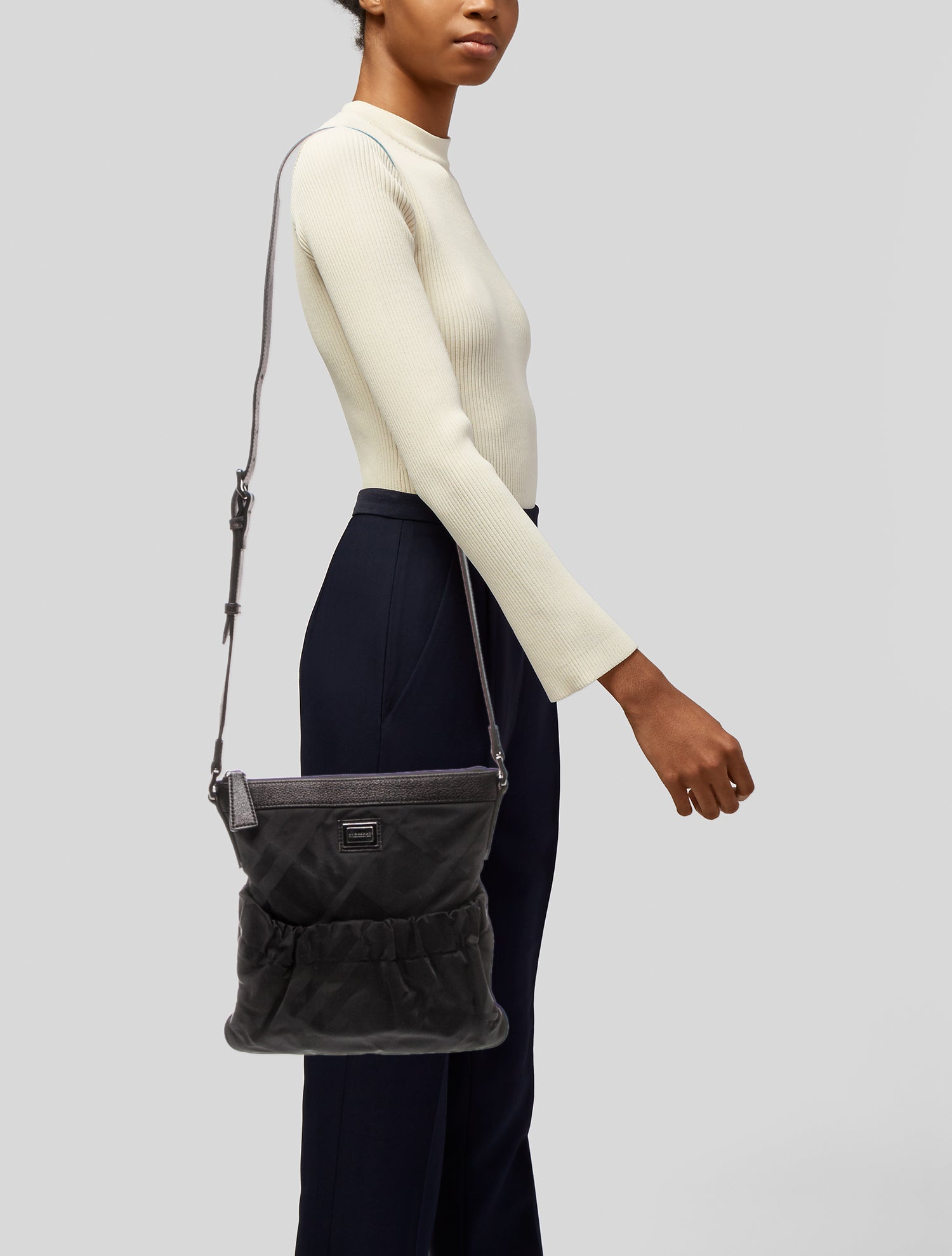 Burberry Nylon Messenger Bag