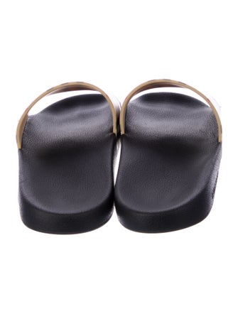 Burberry Nova Check Pattern Rubber Slides