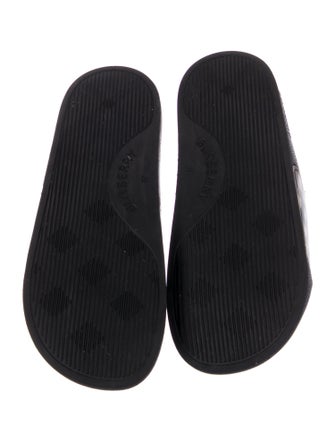 Burberry Nova Check Pattern Rubber Slides