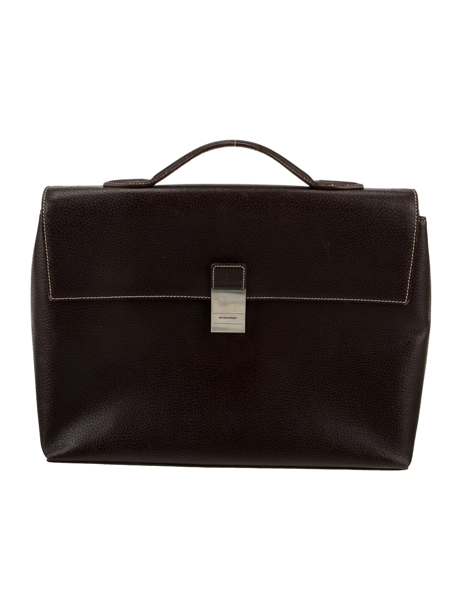 Burberry Leather Briefcase