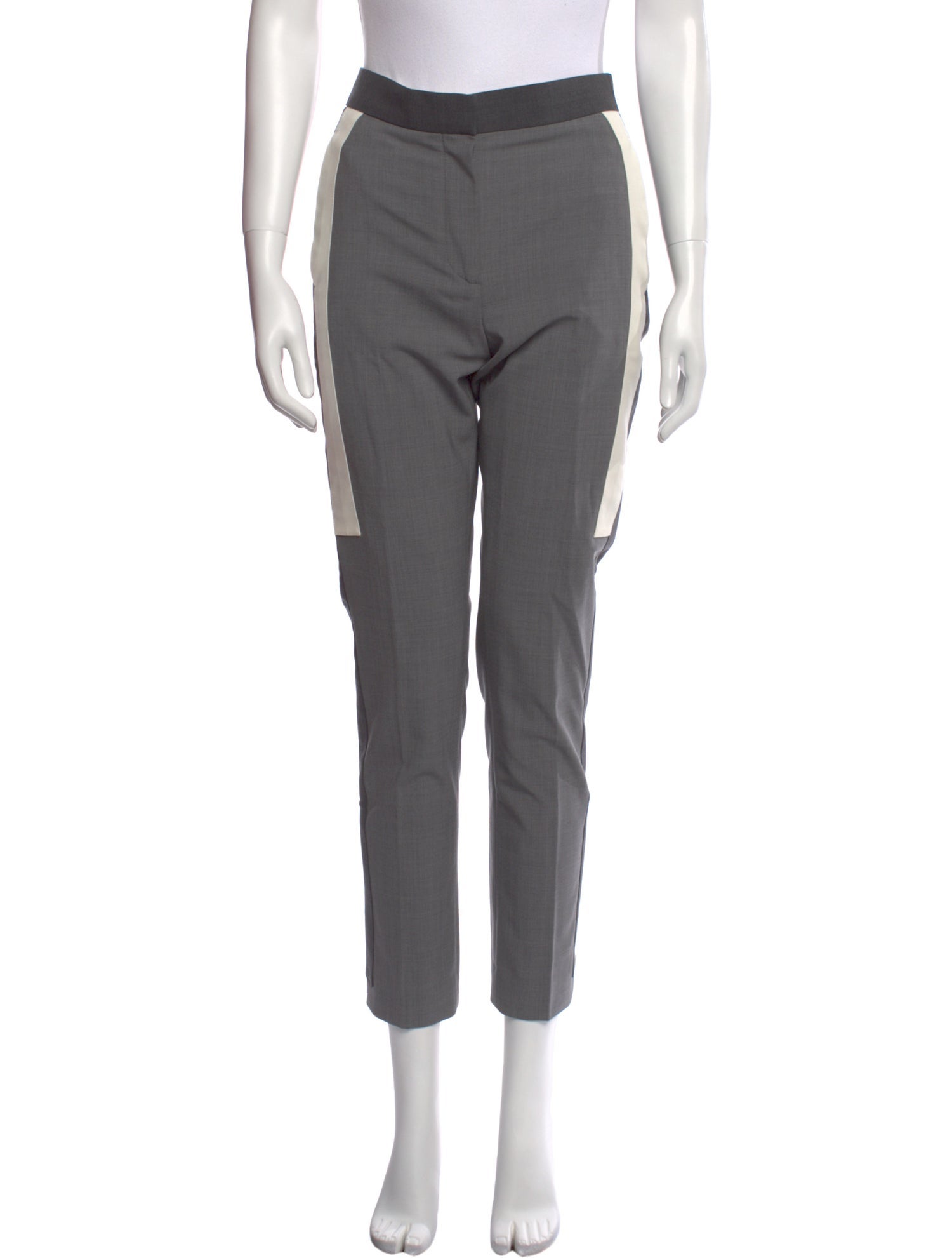 Burberry Wool Straight Leg Pants