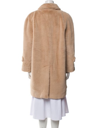 Burberry Faux Fur Coat