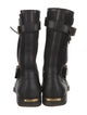 Burberry Leather Moto Boots