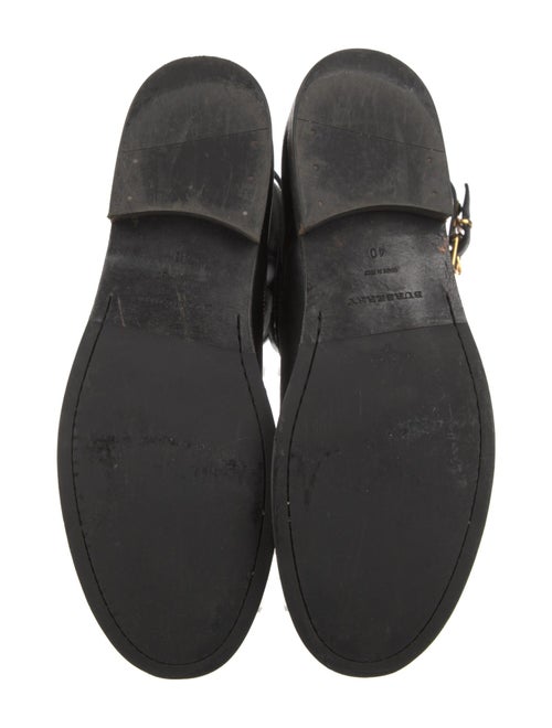 Burberry Leather Moto Boots