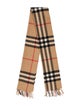 Burberry Cashmere House Check Pattern Scarf
