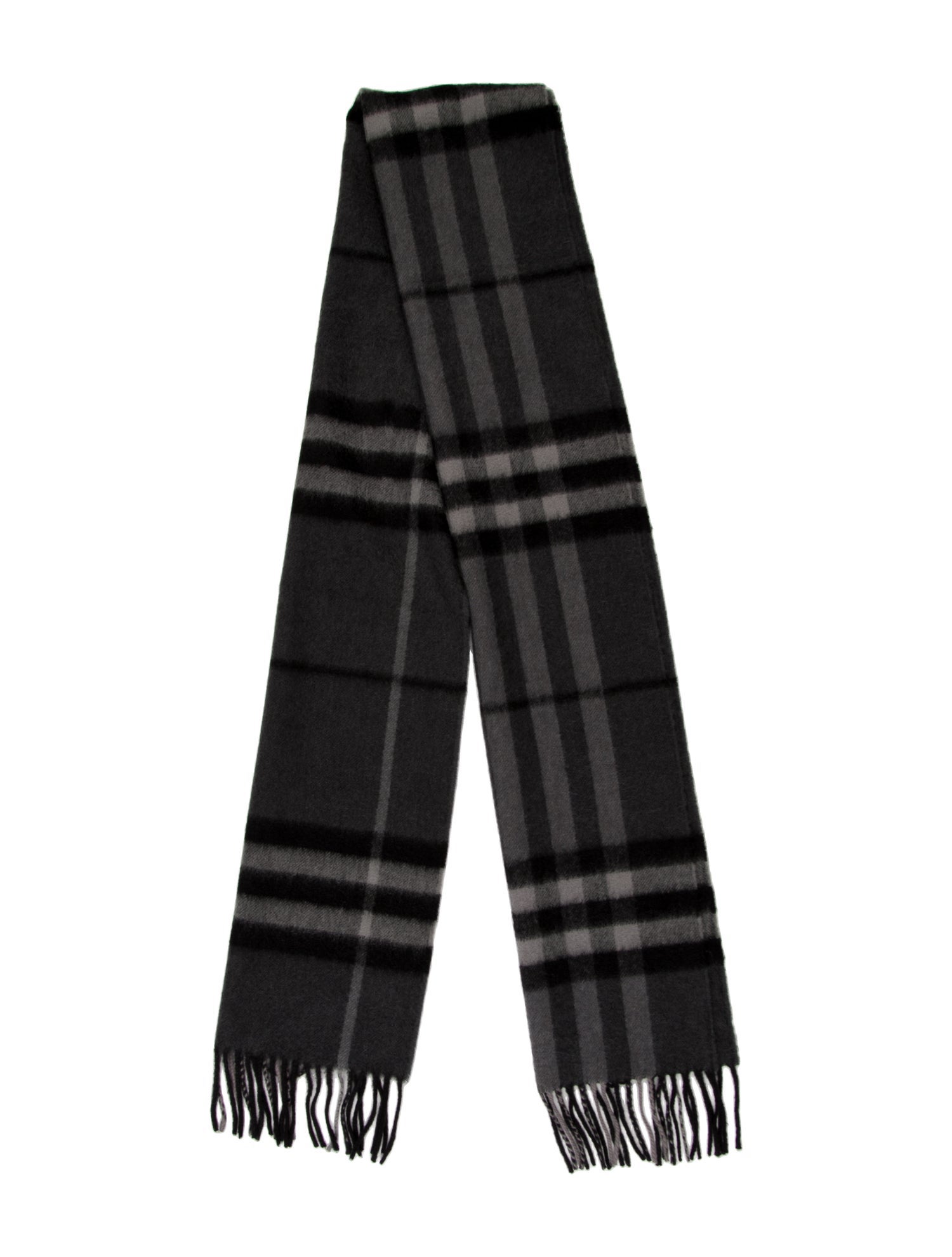 Burberry Cashmere Striped Scarf