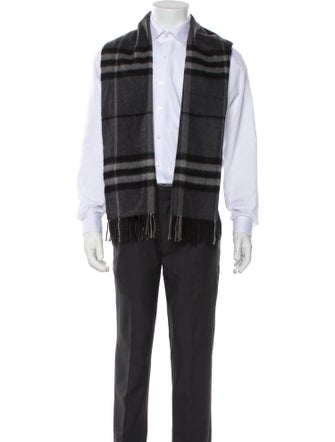 Burberry Cashmere Striped Scarf