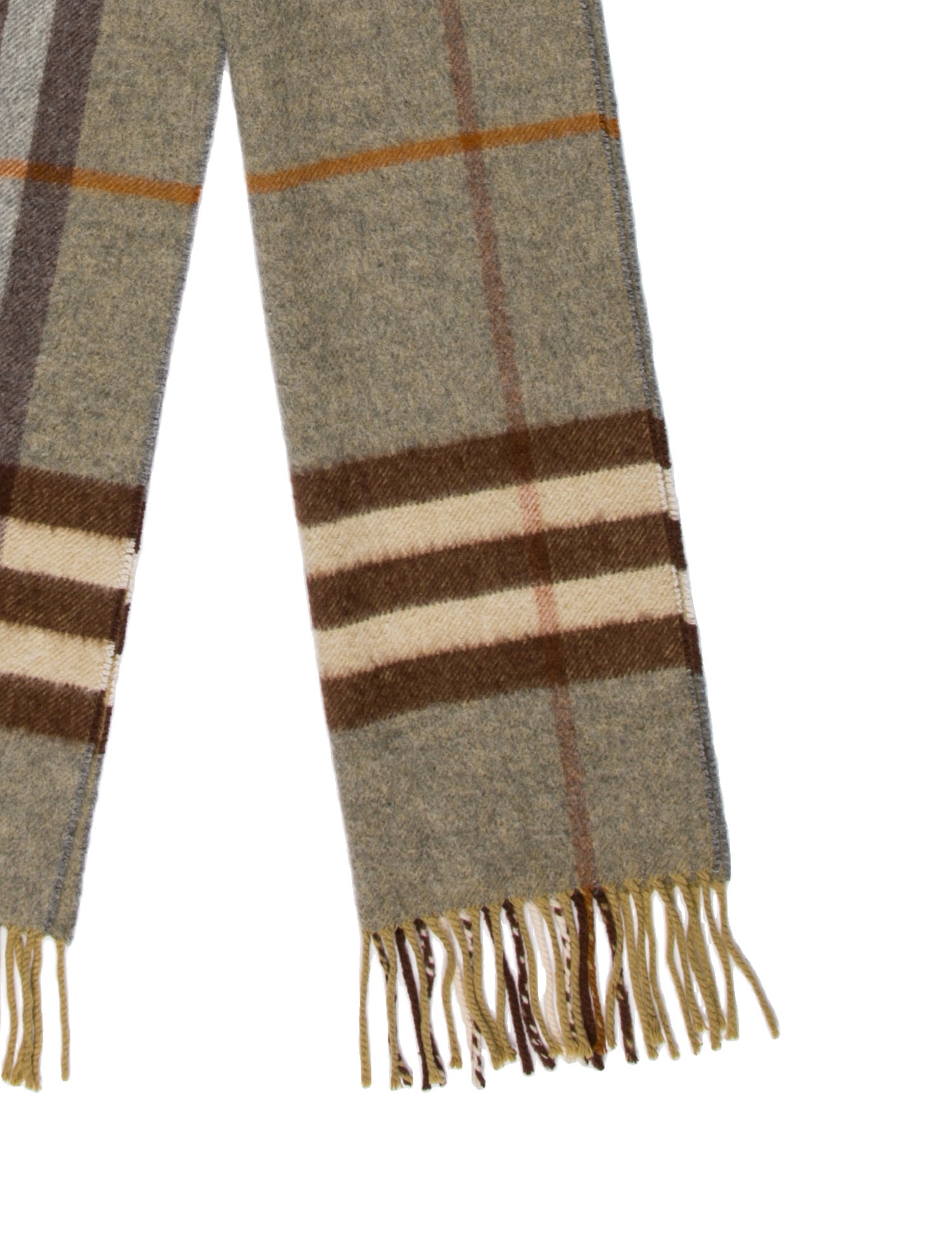 Burberry Cashmere Striped Scarf
