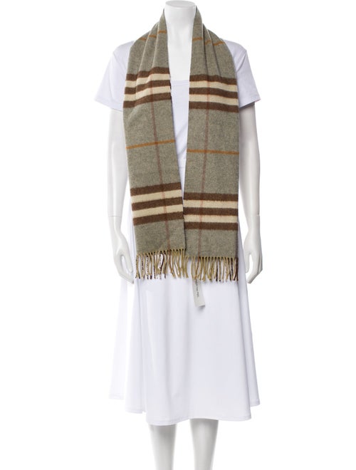 Burberry Cashmere Striped Scarf